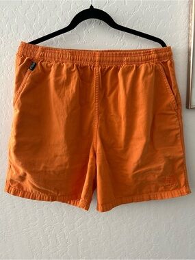 Crazy shirts Men’s Orange Elastic-Waist  Shorts XL